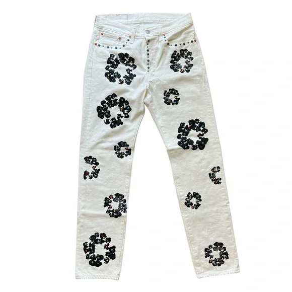 Levi's | Jeans | Denim Tears Rhinestone Cotton Wreath Jeans